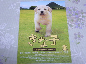 20100707 映画試写会「きな子～見習い警察犬の物語～」.JPG